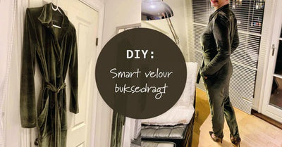 DIY: Smart velour buksedragt