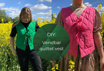 DIY: Vendbar quiltet vest