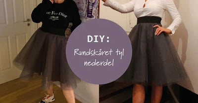 DIY: Rundskåret tyl nederdel