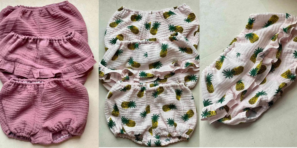 DIY: Sy søde babybloomers i musselin – Sidsels guide og stofvalg