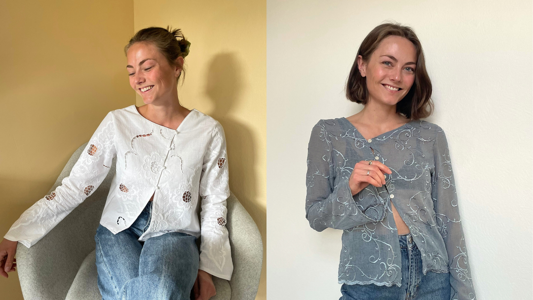 Sy Bella blusen med Ditte Andy - Feminin, enkel & tidsløs