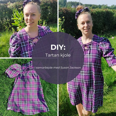 DIY: Sådan syer du en kjole i tartan