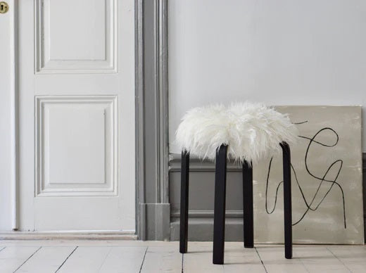 DIY: Lav din egen pelsskammel med imiteret pels