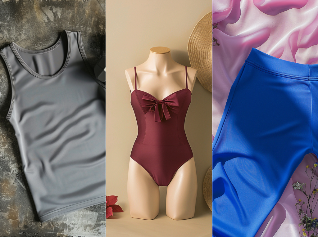 Lycra stof – Elastisk, åndbart og perfekt til sportstøj, badetøj og leggings