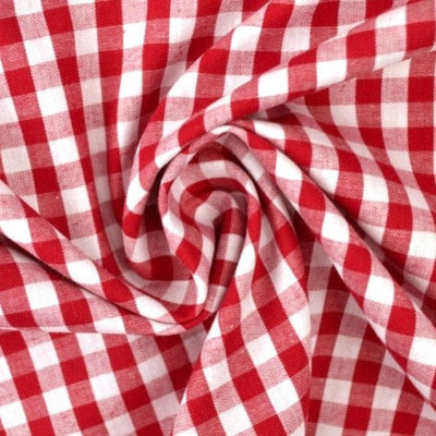 Gingham & Ternet Stof