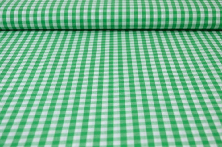 6,5 MM TERNET GINGHAM LYSEGRØN