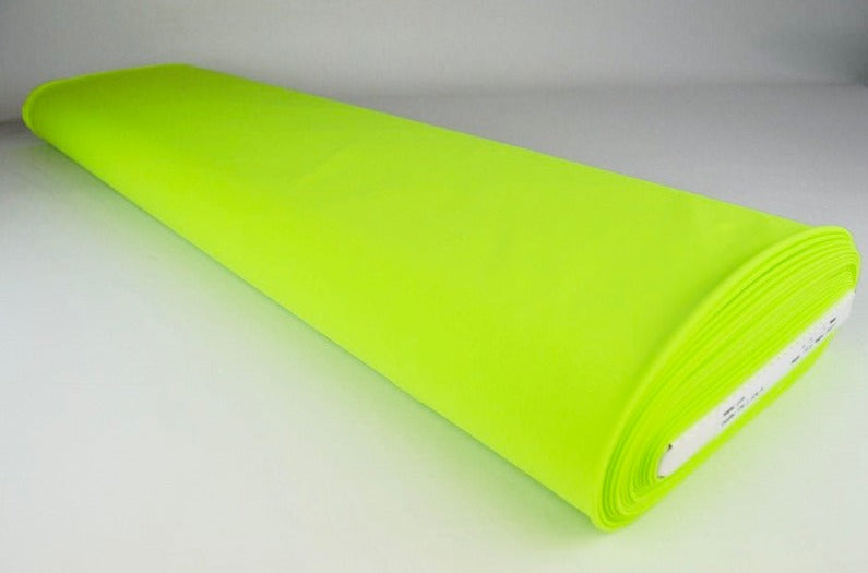 NEON LIME GRØN GUL BADE- OG SPORTS LYCRA