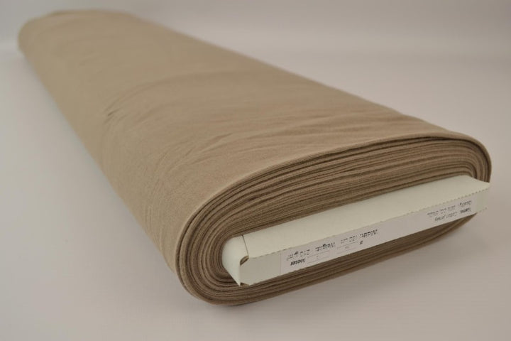 TAUPE BOMULDSJERSEY – NATURLIG, ÅNDBAR & STRÆKBAR
