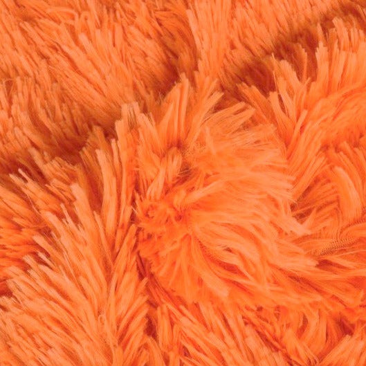 ORANGE LANGHÅRET PLYS – 30 MM LUV & ENVEJS STRÆK