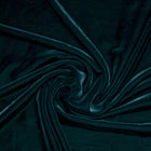 PETROLEUM MICRO VELOUR STOF
