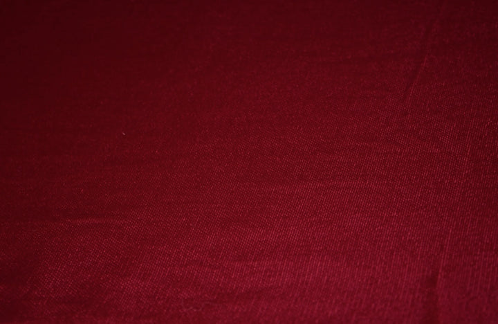 VINRØDT MICRO VELOUR STOF