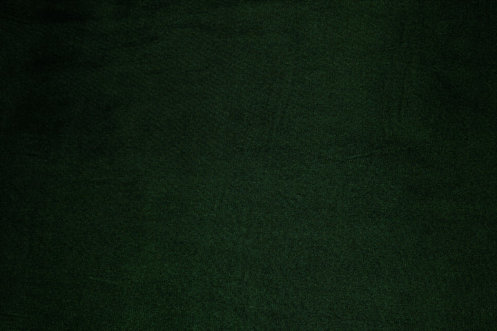 MØRKEGRØNT MICRO VELOUR STOF