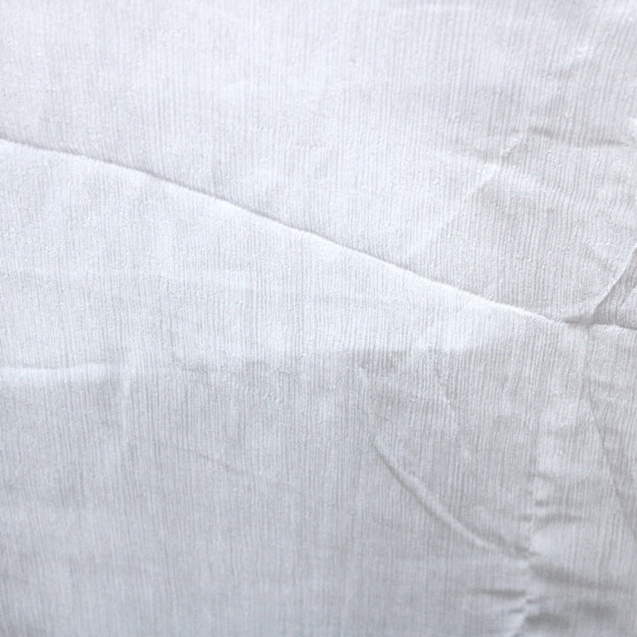 HVIDT SILKE CHIFFON STOF