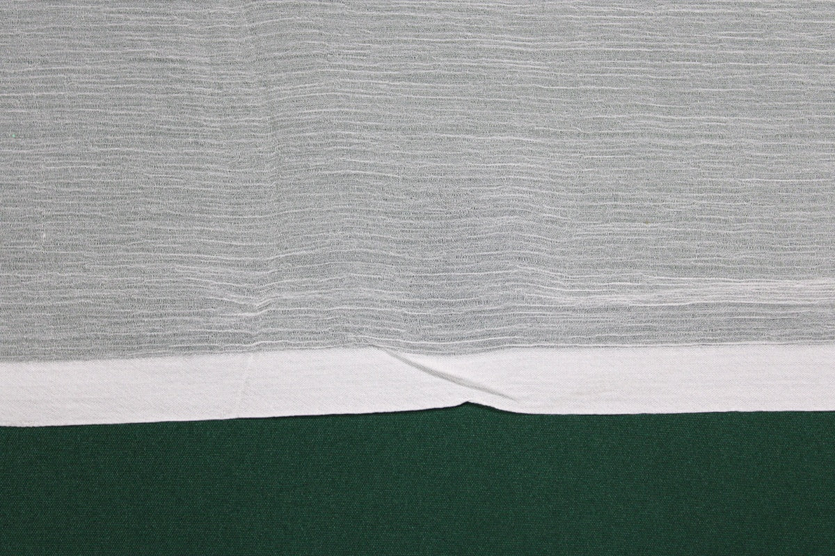 HVIDT SILKE CHIFFON STOF