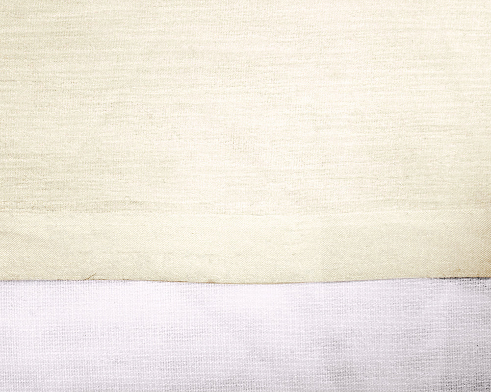 RÅHVIDT SILKE CHIFFON STOF