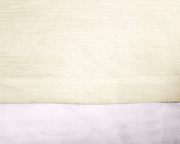 RÅHVIDT SILKE CHIFFON STOF