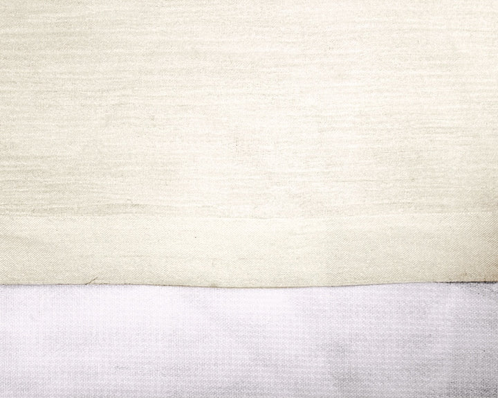 RÅHVIDT SILKE CHIFFON STOF - 140 CM BREDT