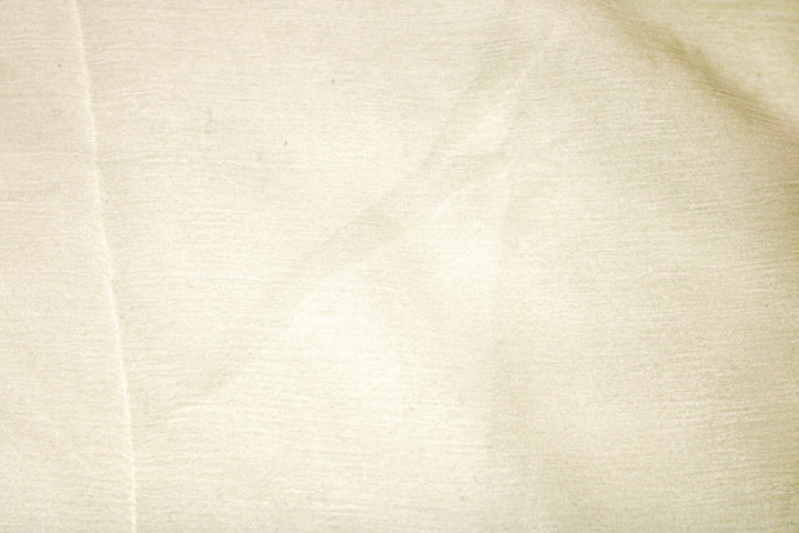 RÅHVIDT SILKE CHIFFON STOF