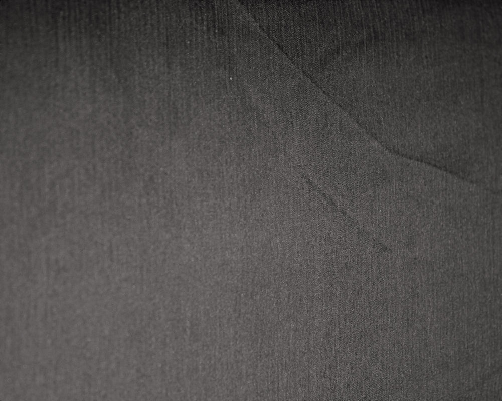 SORT SILKE CHIFFON STOF - 140 CM BREDT