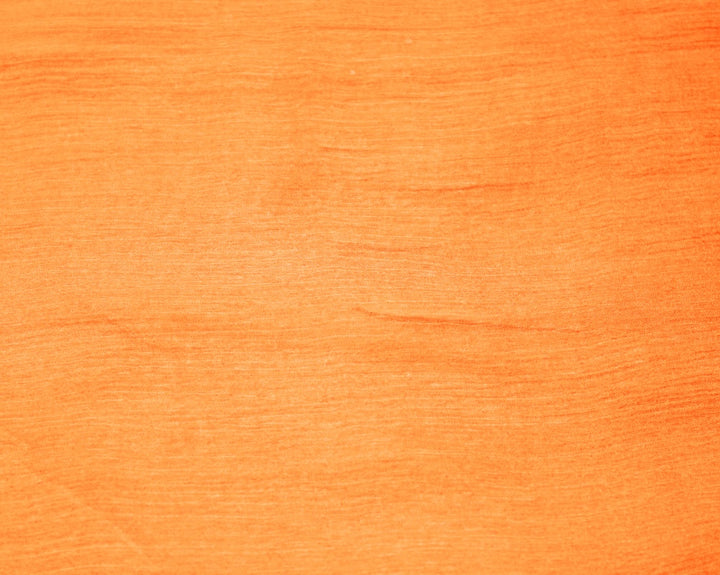 LYS ORANGE SILKE CHIFFON STOF