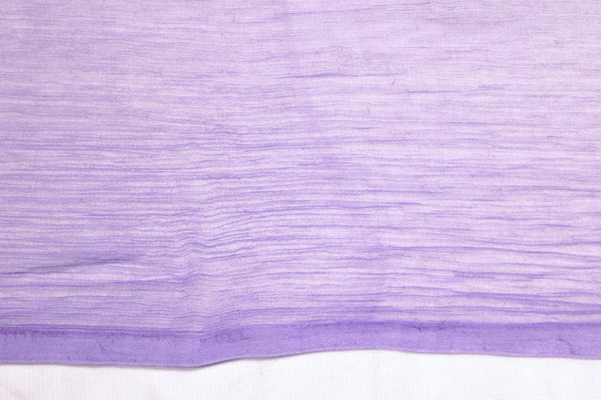 LAVENDEL SILKE CHIFFON STOF
