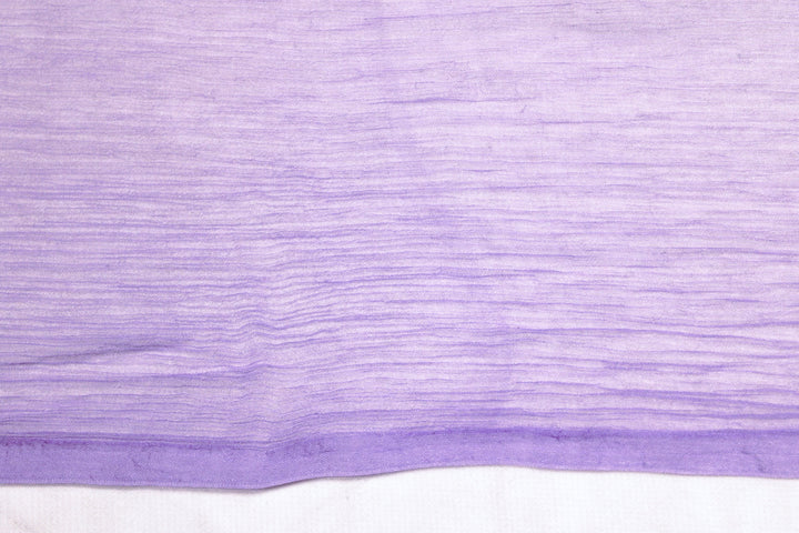 LAVENDEL SILKE CHIFFON STOF