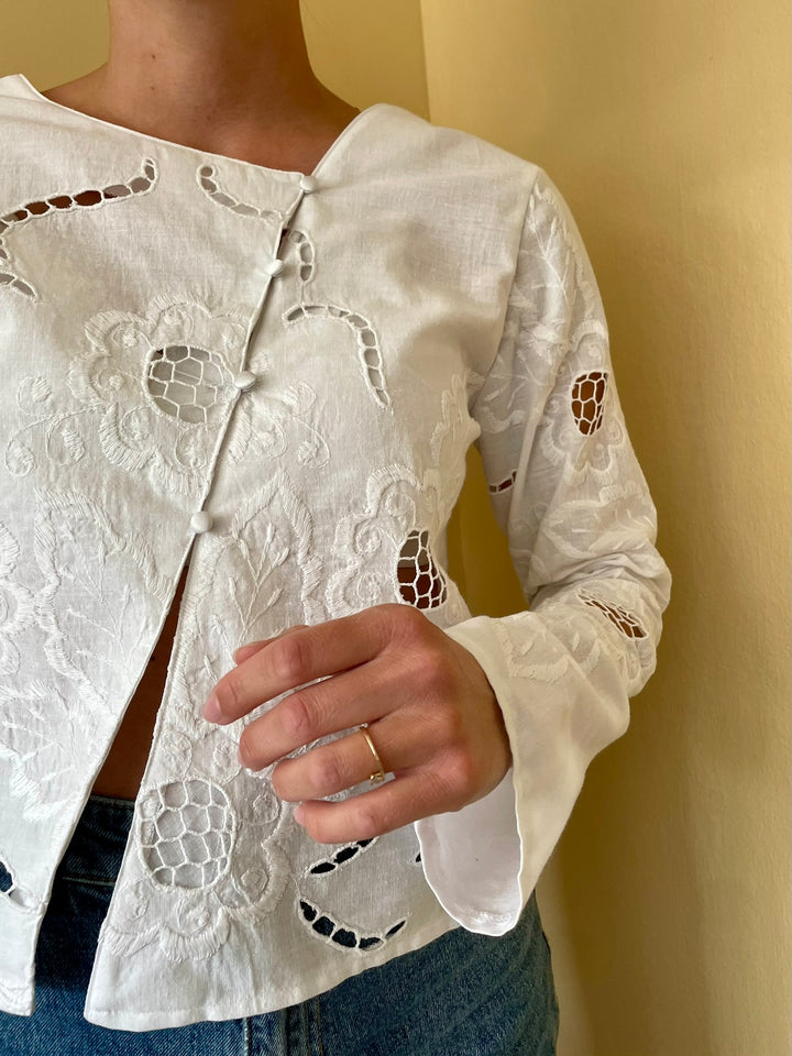 BELLA BLUSE SYMØNSTER (PDF) – DESIGNET AF DITTE ANDY (STR. 34-50)