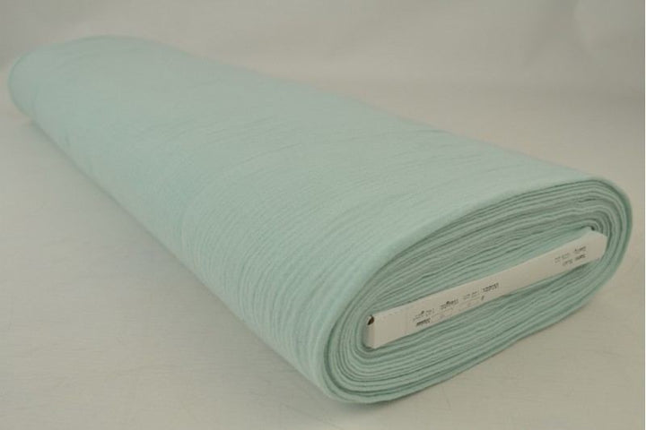 MINTGRØN DOUBLE GAUZE MUSSELIN – BLØD & ÅNDBAR