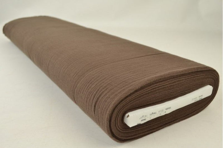 BRUN DOUBLE GAUZE MUSSELIN – BLØD & ÅNDBAR