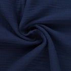 NAVY DOUBLE GAUZE MUSSELIN