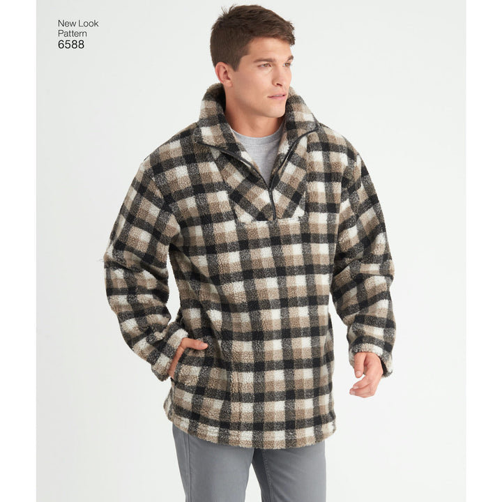 NEW LOOK SYMØNSTER TIL UNISEX OVERTRØJE I 3 VERSIONER