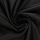 SORT SATIN STOF