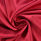 VINRØD SATIN STOF