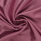 MØRK VINTAGE LYSERØD SATIN STOF