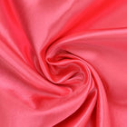 CORAL / LYSERØD SATIN STOF