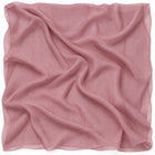 STØVET ROSA SILKE CHIFFON STOF