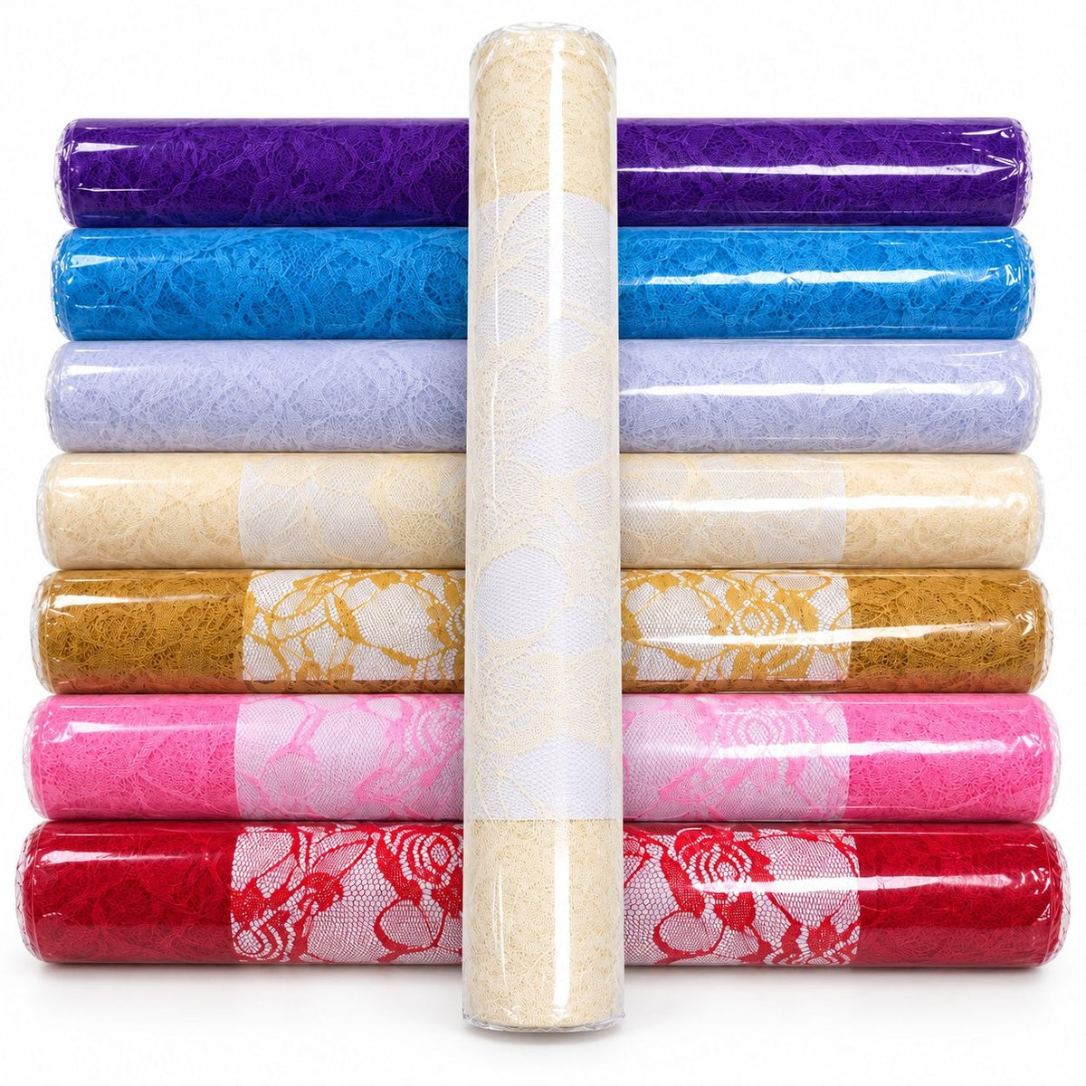 Blonde bordløber 35 cm x 4,5 m – creme