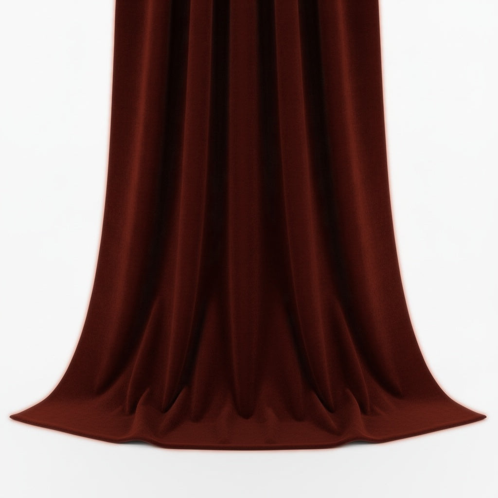 BORDEAUX MICRO VELOUR STOF (billede 2 af 3)