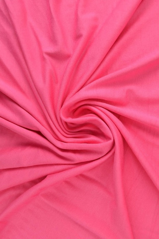 FUCHSIA VISKOSE JERSEY – BLØD, ÅNDBAR & STRÆKBAR
