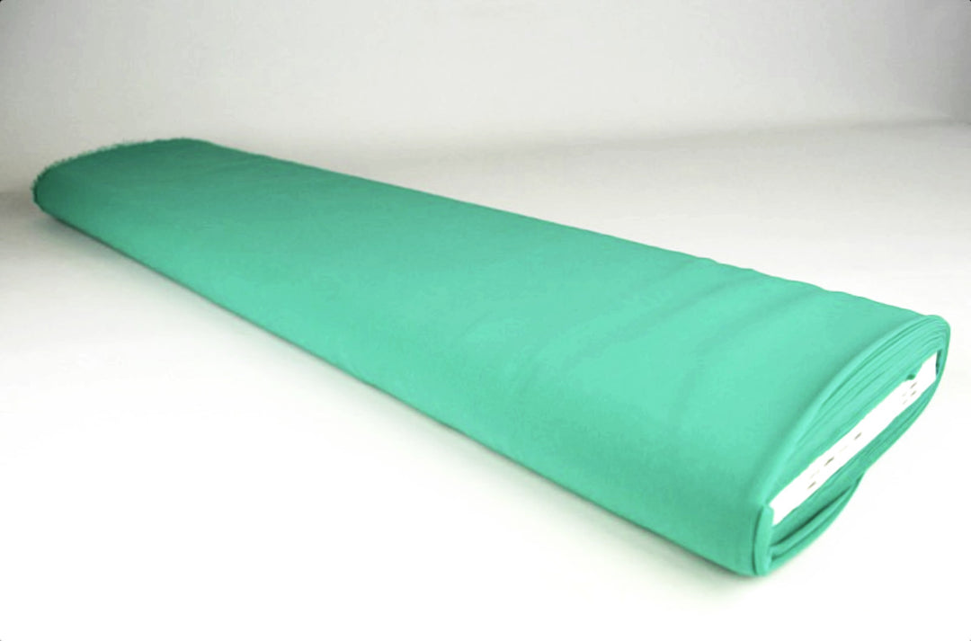 TURKIS CHIFFON – LET, GENNEMSIGTIG & MED FLOT FALD