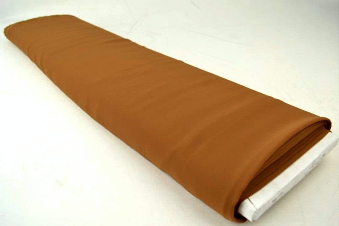 MØRK KARRY LET SEMI TRANSPARENT CHIFFON STOF