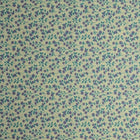 GRÅ BOMULDSPOPLIN MED DITSY BLOMSTERPRINT
