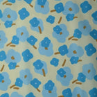 CREME BOMULDSPOPLIN MED KORNBLOMSTERPRINT