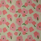 CREME BOMULDSPOPLIN MED VALMUEPRINT