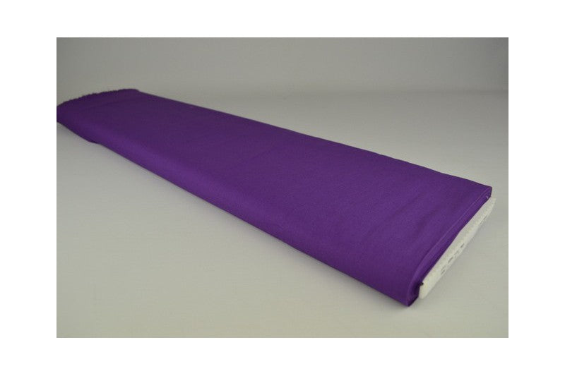 MØRKELILLA BOMULDSPOPLIN