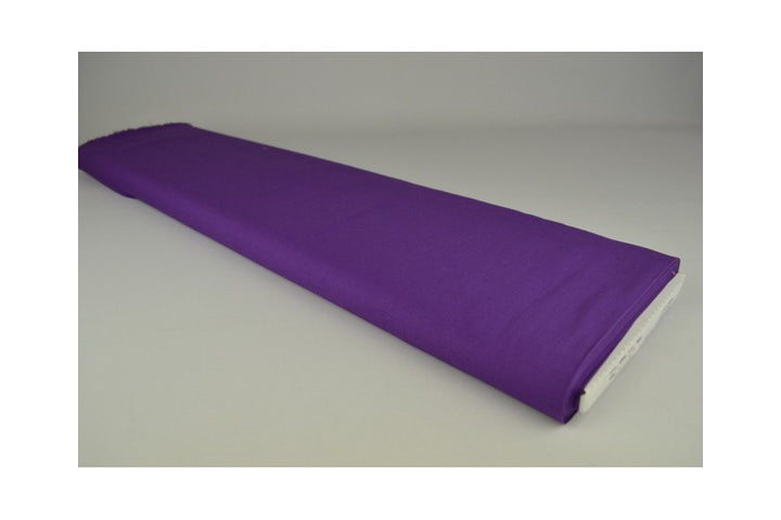 MØRKELILLA BOMULDSPOPLIN