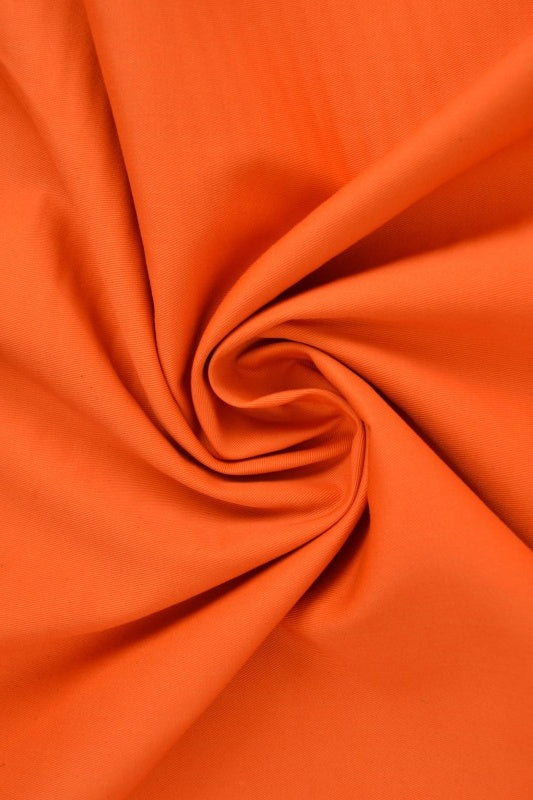 ORANGE BOMULDSTWILL – KRAFTIG & FORMSTABIL