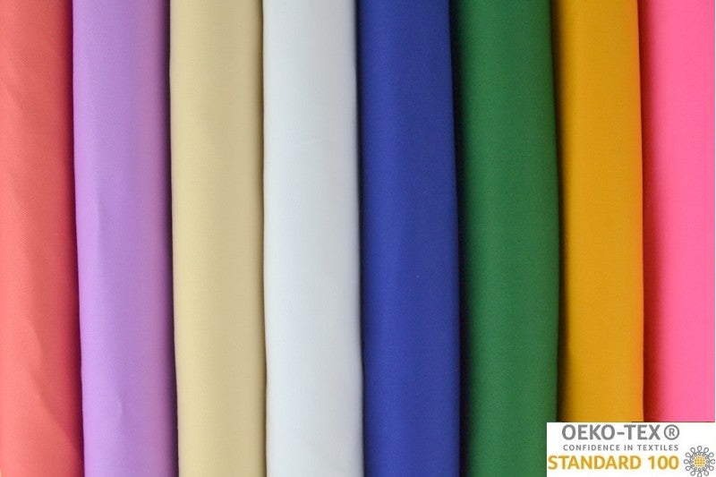 GUL BOMULDSTWILL MED STRÆK – DIAGONAL TWILL & FORMFAST KOMFORT