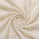 CREME SILKE CHIFFON STOF
