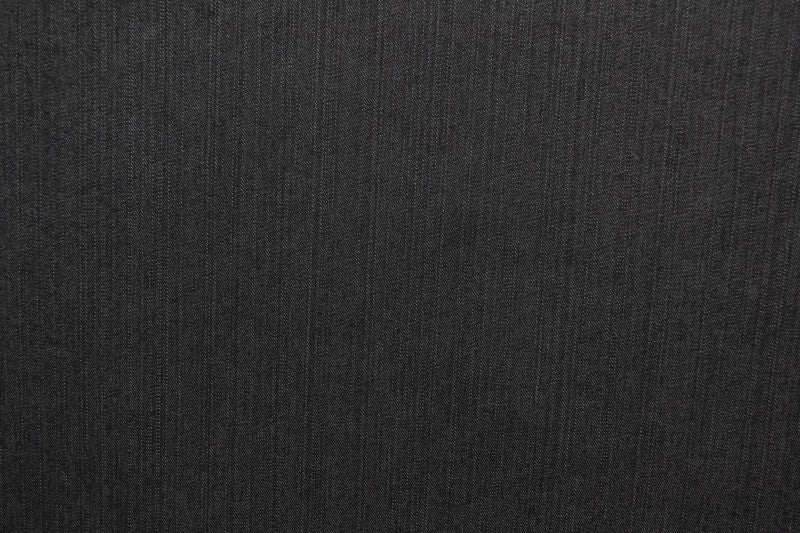 MØRKEGRÅ UVASKET DENIM MED STRÆK – 300 G/M²